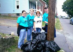 Beautify the Burg service project